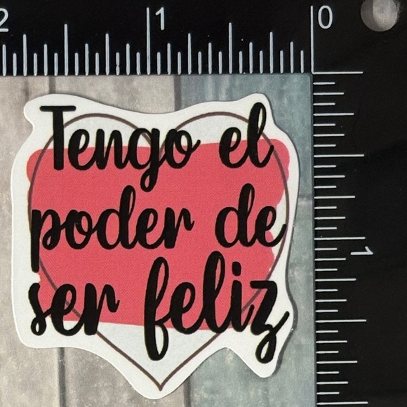 🌀10/$10🌀 Spanish Inspirational Reusable Waterproof Vinyl Sticker Decal - Picture 1 of 1